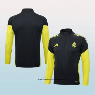 Chaqueta del Real Madrid 25-26 Amarillo Gris
