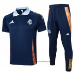 Conjunto Polo del Real Madrid 24-25 Azul