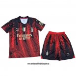 Cuarto Camiseta AC Milan Nino 22-23