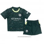 Cuarto Camiseta Manchester City Nino 25-26