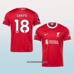 Jugador Primera Camiseta Liverpool Gakpo 23-24