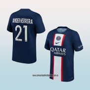 Jugador Primera Camiseta Paris Saint-Germain Ander Herrera 22-23