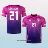 Jugador Segunda Camiseta Alemania Gundogan 2024