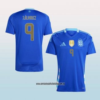 Jugador Segunda Camiseta Argentina J.Alvarez 2024