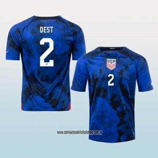 Jugador Segunda Camiseta Estados Unidos Dest 2022