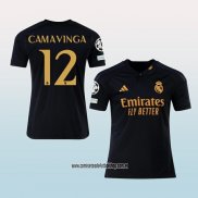 Jugador Tercera Camiseta Real Madrid Camavinga 23-24