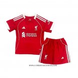 Primera Camiseta Liverpool Nino 25-26