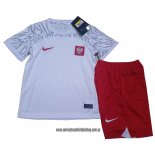 Primera Camiseta Polonia Nino 2022
