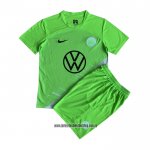 Primera Camiseta Wolfsburg Nino 23-24