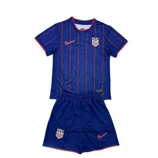 Segunda Camiseta Estados Unidos Nino 2025