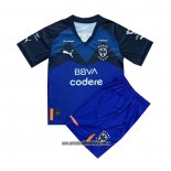 Segunda Camiseta Monterrey Nino 2022