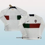 Segunda Camiseta Portugal 2022 Manga Larga
