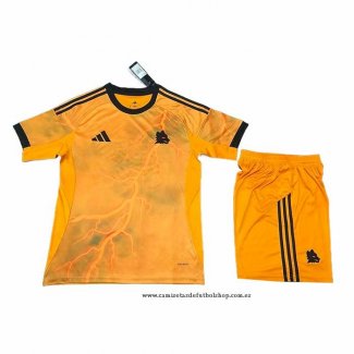 Segunda Camiseta Roma Nino 25-26