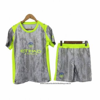 Tercera Camiseta Manchester City Nino 25-26