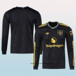 Tercera Camiseta Manchester United 25-26 Manga Larga