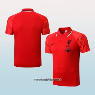 Camiseta Polo del Liverpool 22-23 Rojo