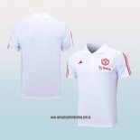 Camiseta Polo del Manchester United 23-24 Blanco