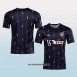 Camiseta Pre Partido del Manchester United 2022 Negro