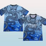 Camiseta Real Madrid Dragon 24-25 Azul Tailandia