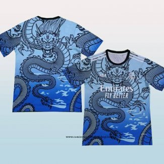 Camiseta Real Madrid Dragon 24-25 Azul Tailandia