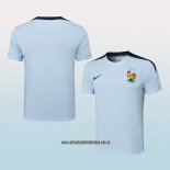 Camiseta de Entrenamiento Francia 24-25 Azul Claro