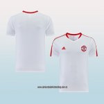 Camiseta de Entrenamiento Manchester United 23-24 Blanco