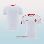 Camiseta de Entrenamiento Manchester United 23-24 Blanco