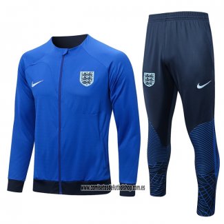 Chandal de Chaqueta del Inglaterra 22-23 Azul