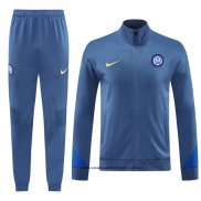 Chandal de Chaqueta del Inter Milan 24-25 Azul