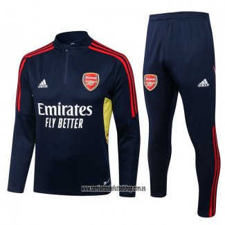 Chandal de Sudadera del Arsenal 22-23 Azul