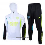 Chandal de Sudadera del Arsenal Nino 23-24 Blanco