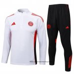 Chandal de Sudadera del Bayern Munich 25-26 Blanco
