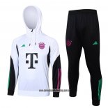 Chandal de Sudadera del Bayern Munich Nino 23-24 Blanco