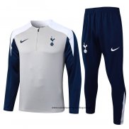 Chandal de Sudadera del Tottenham Hotspur 25-26 Azul Gris
