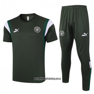 Chandal del Manchester City 23-24 Manga Corta Verde