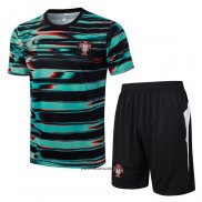 Chandal del Portugal 25-26 Manga Corta Verde - Pantalon Corto