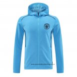 Chaqueta con Capucha del Manchester City 24-25 Azul