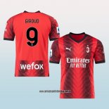 Jugador Primera Camiseta AC Milan Giroud 23-24