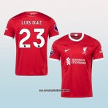 Jugador Primera Camiseta Liverpool Luis Diaz 23-24