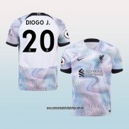 Jugador Segunda Camiseta Liverpool Diogo J. 22-23