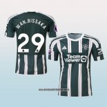 Jugador Segunda Camiseta Manchester United Wan-Bissaka 23-24
