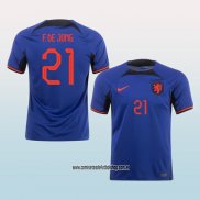 Jugador Segunda Camiseta Paises Bajos F.De Jong 2022