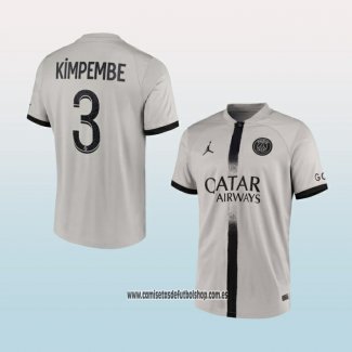 Jugador Segunda Camiseta Paris Saint-Germain Kimpembe 22-23