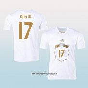 Jugador Segunda Camiseta Serbia Kostic 2022