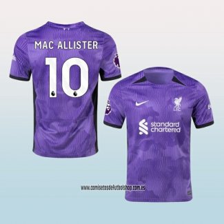 Jugador Tercera Camiseta Liverpool Mac Allister 23-24