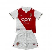 Primera Camiseta AS Monaco Nino 25-26