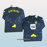 Segunda Camiseta Borussia Dortmund 23-24 Manga Larga