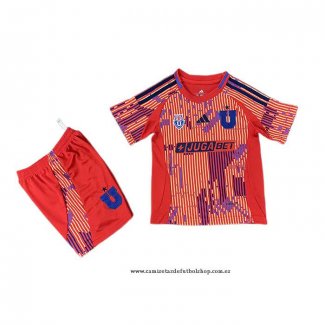 Segunda Camiseta Universidad de Chile Nino 2025