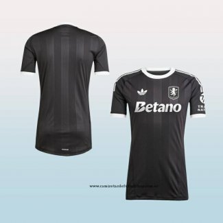 Camiseta Aston Villa Portero 25-26 Negro Tailandia