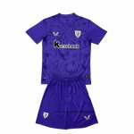 Camiseta Athletic Bilbao Nino 25-26 Purpura Porter